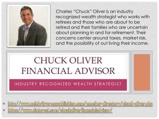 Chuck Oliver Financial Advisor - Industry Recognized Wealth Strategist