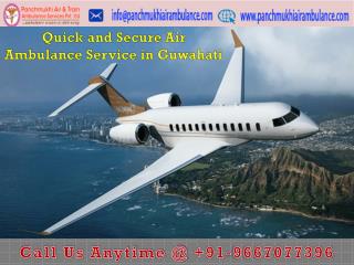 Reliable and Low Fare Air Ambulance Service in Guwahati