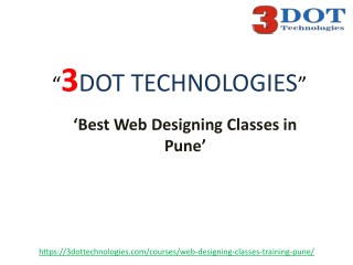 Best Web Designing Courses in Pune | Web Designing Classes in Pune