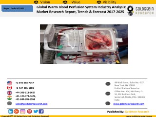 Warm Blood Perfusion System Market Outlook 2017-2025