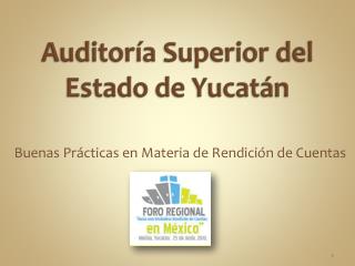 Auditoría Superior del Estado de Yucatán