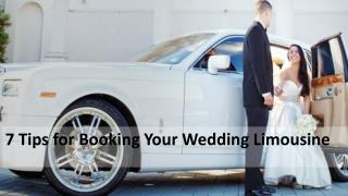 7 Tips for Booking Your Wedding Limousine