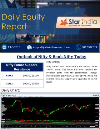 Daily Equity Report- 13 JUNE