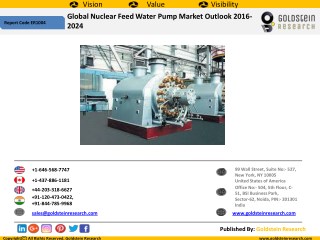Global Nuclear Feed Water Pump Market