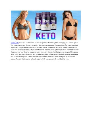 How To Use Purefit Keto For Slim Body
