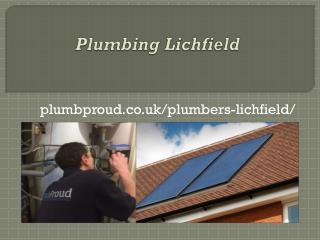 Plumbing Lichfield