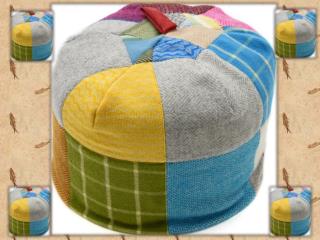 Best Quality Wool Bean Bag or Handmade Wool Pouf