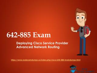 RealExamDumps Cisco 642-885 Exam Dumps - 642-885 Exam Dumps Questions