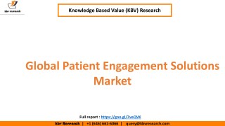 Patient Engagement Solutions Market Size to reach $32.2 billion by 2023