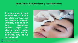 Botox clinic Southampton