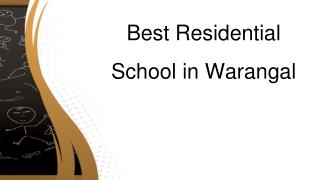Boarding Schools in Hyderabad