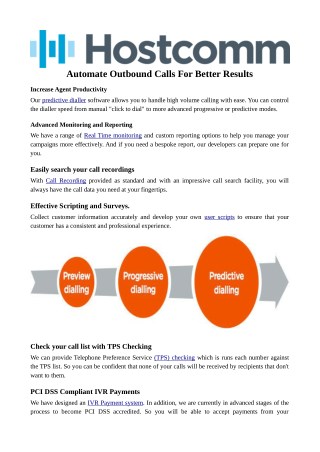 Automate Outbound Calls For Better Results