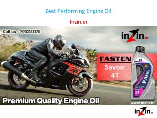 Best Performing Engine Oil