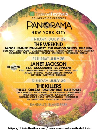 Panorama Music Festival Reveals 2018 Lineup