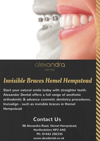 Invisible Braces Hemel Hempstead