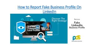 How to Report Fake Business Profile On LinkedIn | Pure Design Solution