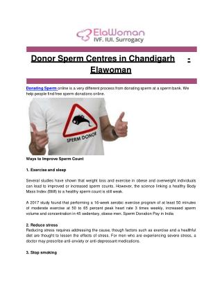 Find Sperm Donors in Kanpur - Elawoman