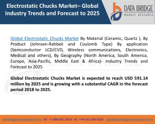 Global Electrostatic Chucks Market â€“ Industry Trends and Forecast to 2025