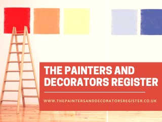 Find Painting and Decorating Companies and Suppliers in the UK.