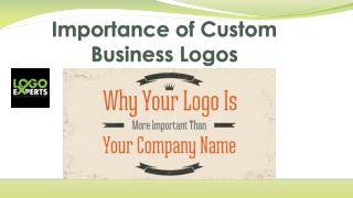 Importance of Custom Business Logos