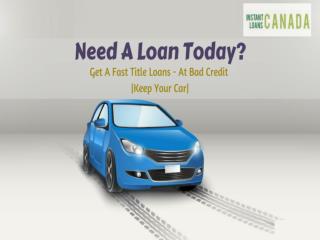 Bad Credit Car Loans North York