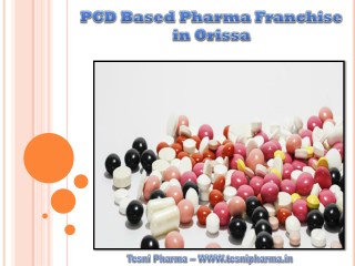 PCD Based Pharma Franchise in Orissa