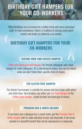 Birthday Gift Hampers for Your Co-Workers