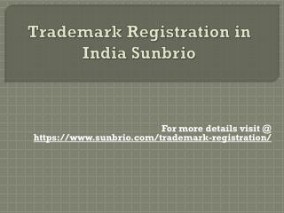 Criteria for getting a Trademark Registration in India