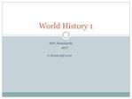 World History 1