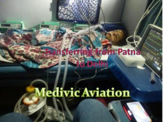 Medivic Rail/Train Ambulance Service from Delhi