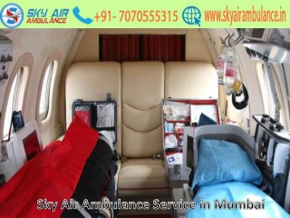 Receive Sky Air Ambulance Service with Top-Class Medical Facility in Mumbai