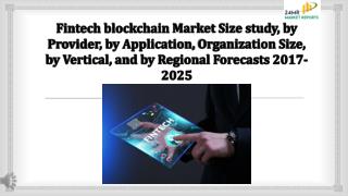 Fintech blockchain Market Size study, by Provider, by Application, Organization Size, by Vertical, and by Regional Forec