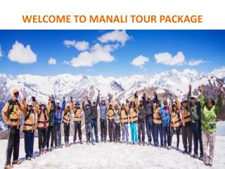 Manali Tour Package - Tour Packages to Manali