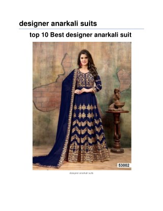 salwar suit surat, designer anarkali suits