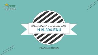 2018 Huawei H19-304-ENU Exam Questions and Answers
