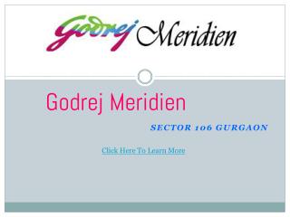 Godrej Meridien Sector 106 Gurgaon