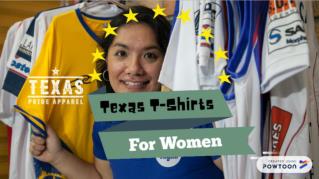 Texas T-Shirts For Women