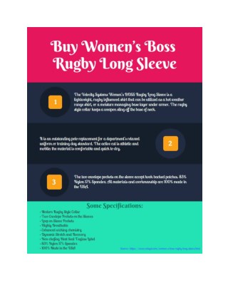 Womenâ€™s BOSS Rugby Long Sleeve - Apparel Store