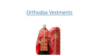 Orthodox Vestments - PSG Vestments