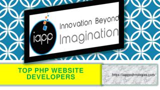 PHP Website Developers