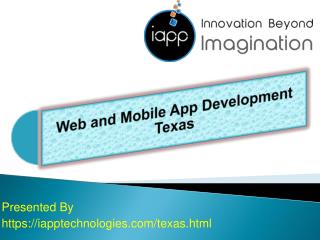 Web and Mobile App Developers Texas