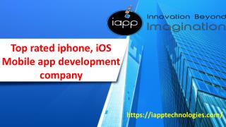 ios mobile app developers