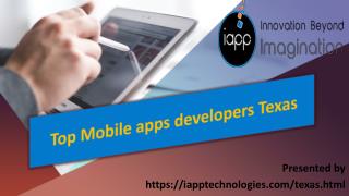 mobile app developers Texas
