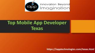 Mobile app Developer Texas