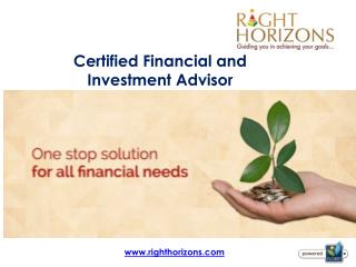 Certified Financial and Investment Advisor