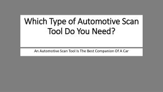 Car Automotive Scan Tool