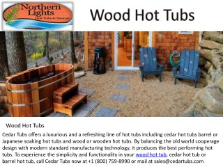 Best Wood Hot Tubs