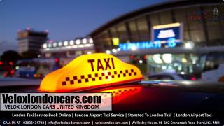 London To Gatwick Airport Taxi : London To Luton Airport Taxi Service : Velox London Cars