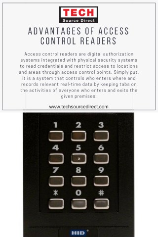 Advantages of access control readers