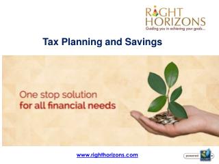 Tax Planning and Savings